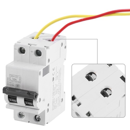 16A/32A/63A Circuit Breaker C65H-DC 2P 250V DC PV Solar Energy Switch Amps B - Picture 5 of 8