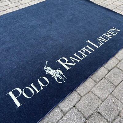 ラルフローレン　ラグ　ralphlauren VTG Polo Ralph Lauren Retail Commercial Store Large Carpet Rug