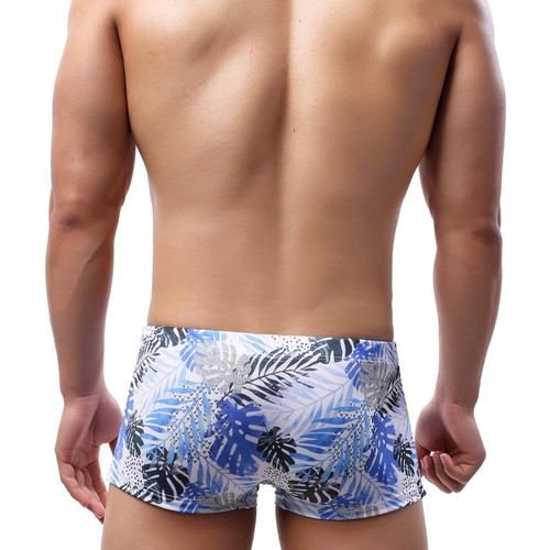 Herren Badehose Kordelzug Boxershorts Badebekleidung Beachwear Trunks - Picture 6 of 11