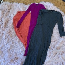 Bundle Of 3 Light Weight  Sweaters Dresses Size M & S NWOT Forever 21 Stretchy