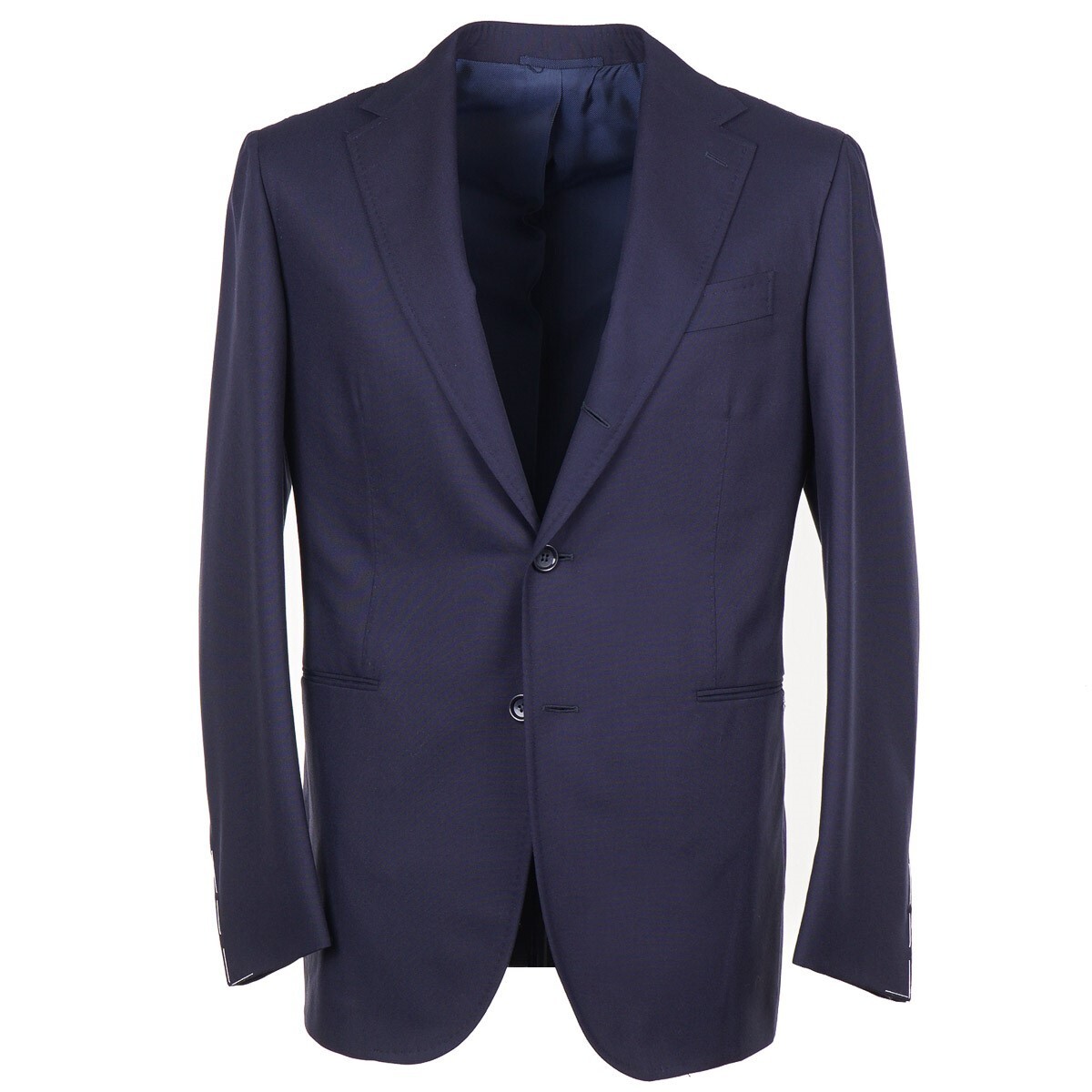 Stile Latino Napoli Tailored-Fit Navy Blue Micro Woven Wool Suit 38R (Eu 48) NWT