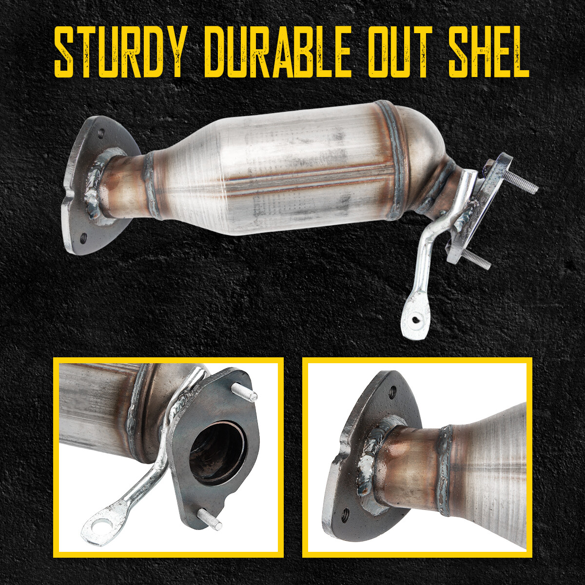 (2) FOR 2009 2010 2011 GMC Acadia 3.6L Catalytic Converters Stainless