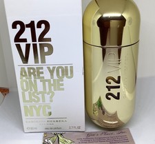 Carolina Herrera 212 Vip Are You On The List Nyc Edp 80 Mll For Sale Online Ebay