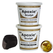 Aves Apoxie Sculpt 4 Lb Black - Air Dry Modeling Clay Compound Self Hardening
