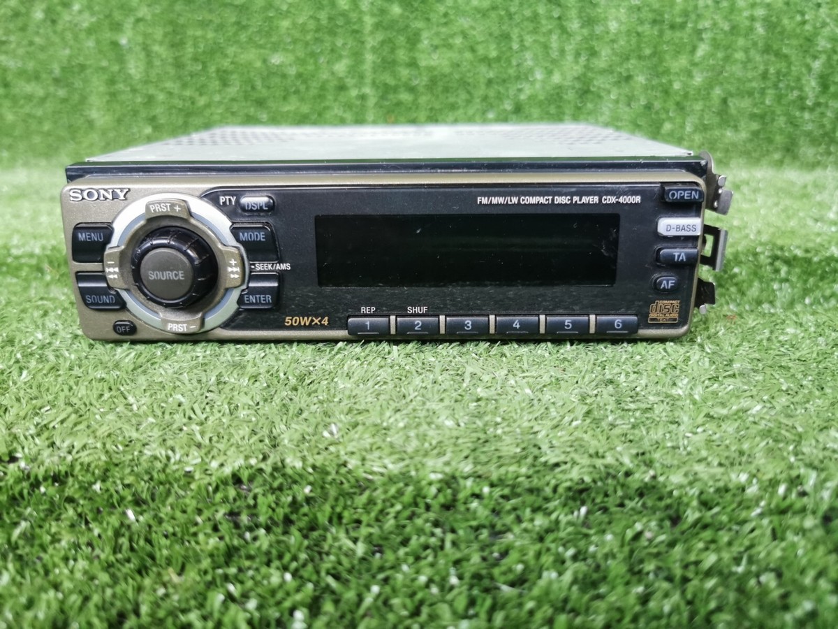 Sony Cdx-4000r Cdx4000r Original Car Radio FM CD 100