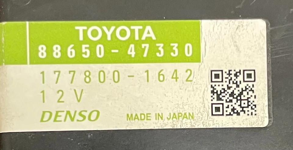 12 13 14 15 MÓDULO DE CONTROL DE TEMPERATURA TOYOTA PRIUS 88650-47330 OEM Foto 4 de 4