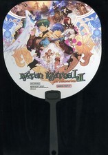 Rare BATEN KAITOS I & II / SWORD ART ONLINE Novelty Promotional Vinyl Fan - LOOK