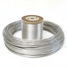 Edelstahldraht &Oslash; 0,1-3mm Bindedraht 1.4301 Gartendraht 304 Basteldraht 1-200 M