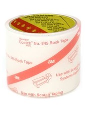 3M Scotch Book Tape 845 - 3 in. x 15 yd. roll 845-300