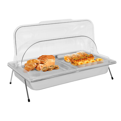 Food Display Tray Buffet Cold Serving Cooler Platter Party Platter Dish Plate