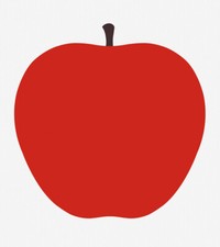 Danese Milano - Uno, La Mela - Stampa Serigrafica - design Enzo Mari 1963