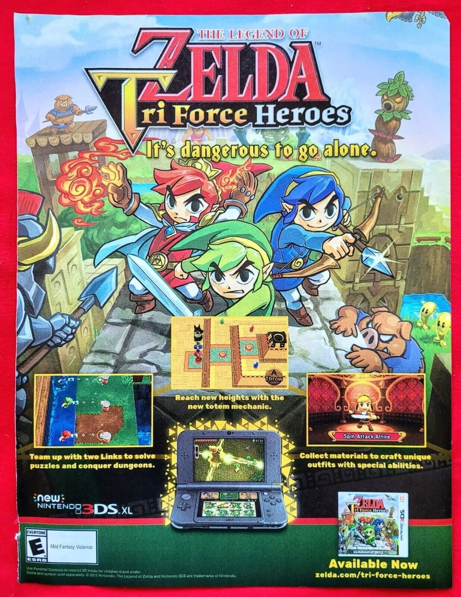 The Legend of Zelda: Triforce Heroes - Nintendo 3DS