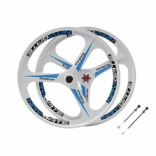 26 Inch Wheel Mountain Bike Magnesium Alloy 3 Spokes Cassette Quick Release Whee