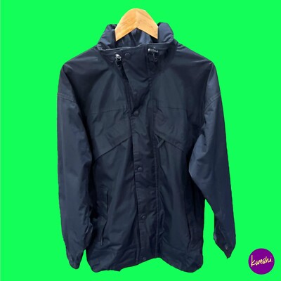 RESULT PERFORMANCE Men's Lightweight Jacket R68A, Zip & Snap Closure, Navy UK XS