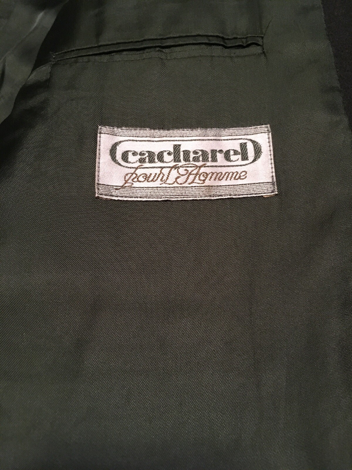 Cacharel, Cacharel Pour L’ Homme Vintage Green Blazer Size 40 R