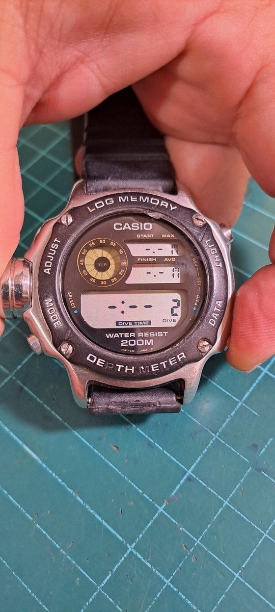 CASIO DEP-510 ログメモリー ディプスメーター 200m防水 CASIO DEP-510 ログメモリー ディプスメーター 200m防水 - メルカリ
