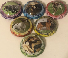 Capsule de Champagne ROBERT Jérôme (série de 12f. à 12k.)