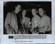 Press Photo Gilbert Gottfried , Rob Estes in Silk Stalkings - cvp66466