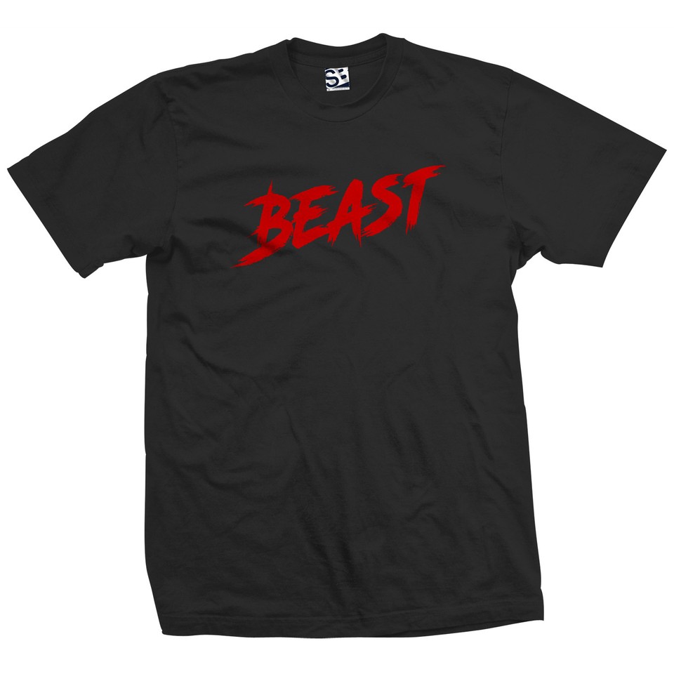 Beast Rage T-Shirt | Workout Motivation Hustle Mindset Gym Sports | Tee ...