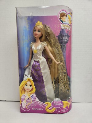 Disney Princess Rapunzel Tangled Ever After Bride Wedding Doll New