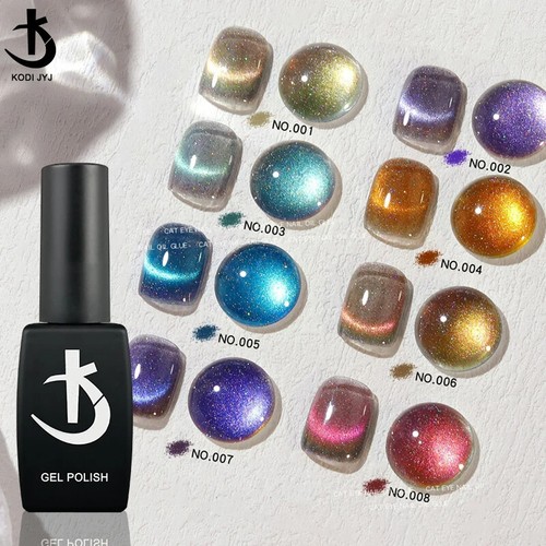 Cat Eye Reflective Gel Nail Polish 12ml Semi-permanent Dynamic Laser Varnish USA