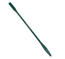 PTFE Coated 9" Stainless Steel Double Ended Lab Spatula,Round&Tapered Arrow End