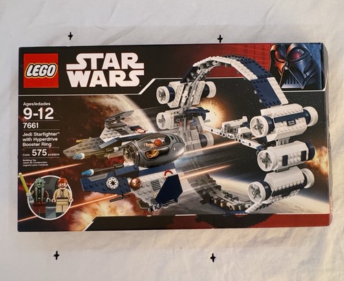LEGO Star Wars 7661: Jedi Starfighter With Hyperdrive Booster Ring BOX ONLY (1)