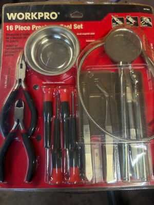WORKPRO 16 Pc. precision tool set