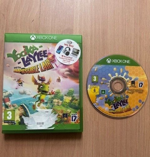 Yooka Laylee and the Impossible Lair Game XBOX One - Very Good Condition