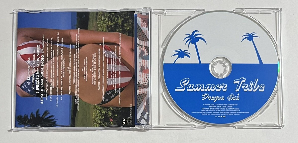 Dragon Ash – Summer Tribe RARE OOP Japanese Hip Hop Maxi
