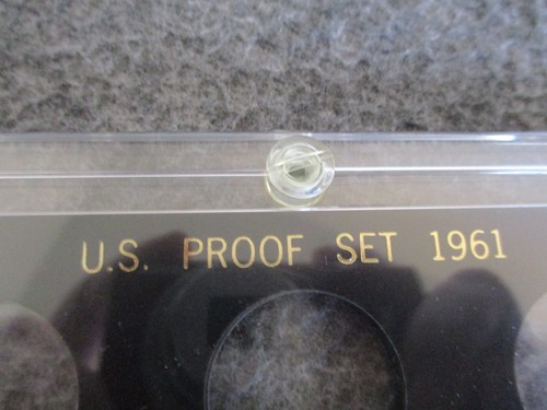 NOS 1957-60-61-62-63 UNITED STATES "CAPITAL" PROOF COIN (CASES ONLY) SET of (5) - Picture 18 of 22