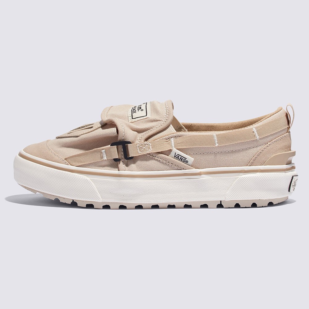 VANS x NICOLE MCLAUGHLIN スリッポン MTE RS★コラボ★TAN New Vans Premium X Nicole McLaughlin Slip-On MTE RS Tan
