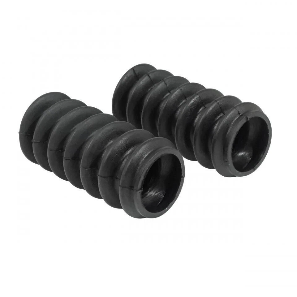 Soufflet de fourche Mobylette Motobécane Ø17/25mm longueur 75mm (la paire) - Photo 1/2