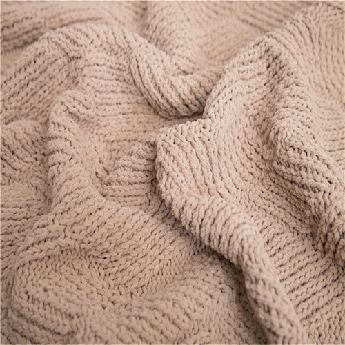 Soft Pure Color Pom Pom Throw Home Decorative Office Sofa Bed Blanket 130*160CM - Picture 23 of 53