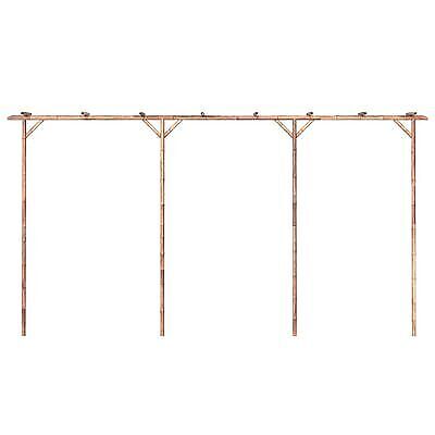 itzcominghome Bamboo Garden Arch Pergola Arbour Plants Flower Trellis Climbing - Picture 4 of 7
