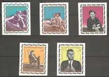 Kennedy 1965 Jemen Königreich 139-143 ungezähnt postfrisch
