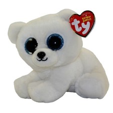 TY Beanie Baby - ARI the Polar Bear 6 inch - MWMTs Stuffed Animal Toy