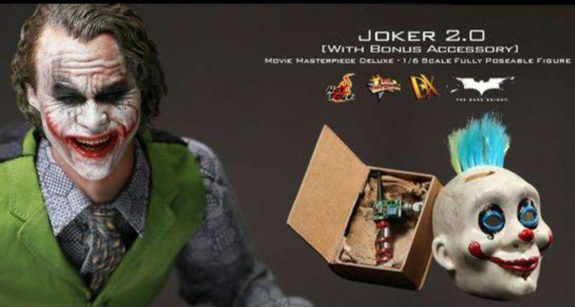 Hot Toys 1/6 The Dark Knight TDK The Joker Version 2.0 DX11 Hot Toys 1/6 The Dark Knight TDK The Joker Version 2.0 DX11