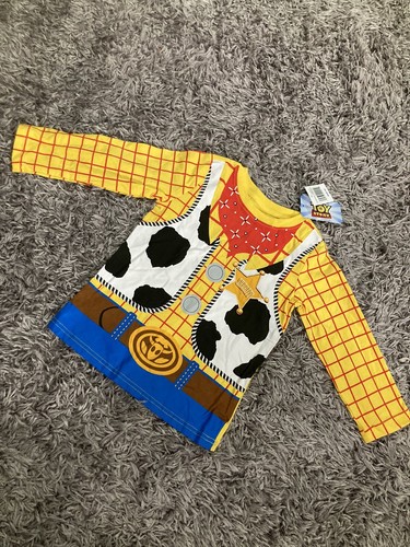 Disney Pixar Toy Story Woody Long Sleeve Shirt Children’s Size 4T NEW WITH TAGS