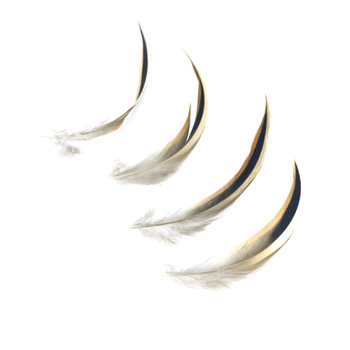 Natural Curled Duck Feathers x 10 pcs - Picture 2 of 2