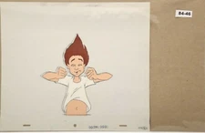 Back To The Future Original Production Drawing And Cel 84-46 Used Cond.