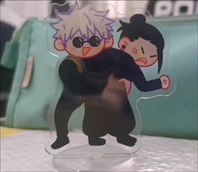Xinchangda Anime Figure Gojo Satoru PVC Statua Azione Modello Carino Cartoon Decorazione Domestica Forniture Collezioni Regalo per i fan 10 cm