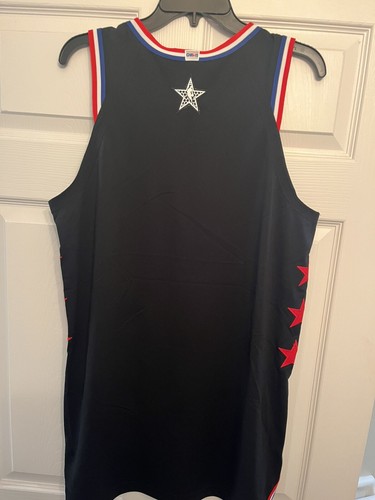 Maglia nera NBA All-Star Game 2019 Lebron Team Vaporknit vuota nuova taglia 48 +4L - Foto 4 di 6
