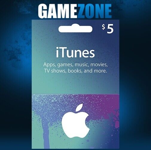 Buy Apple Gift Card 5 USD key, Cheaper Apple vouchers!