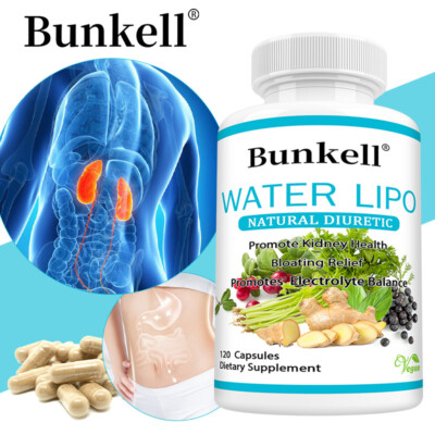 Water Lipo Natural Diuretic Capsules improve kidney And urinary tract support