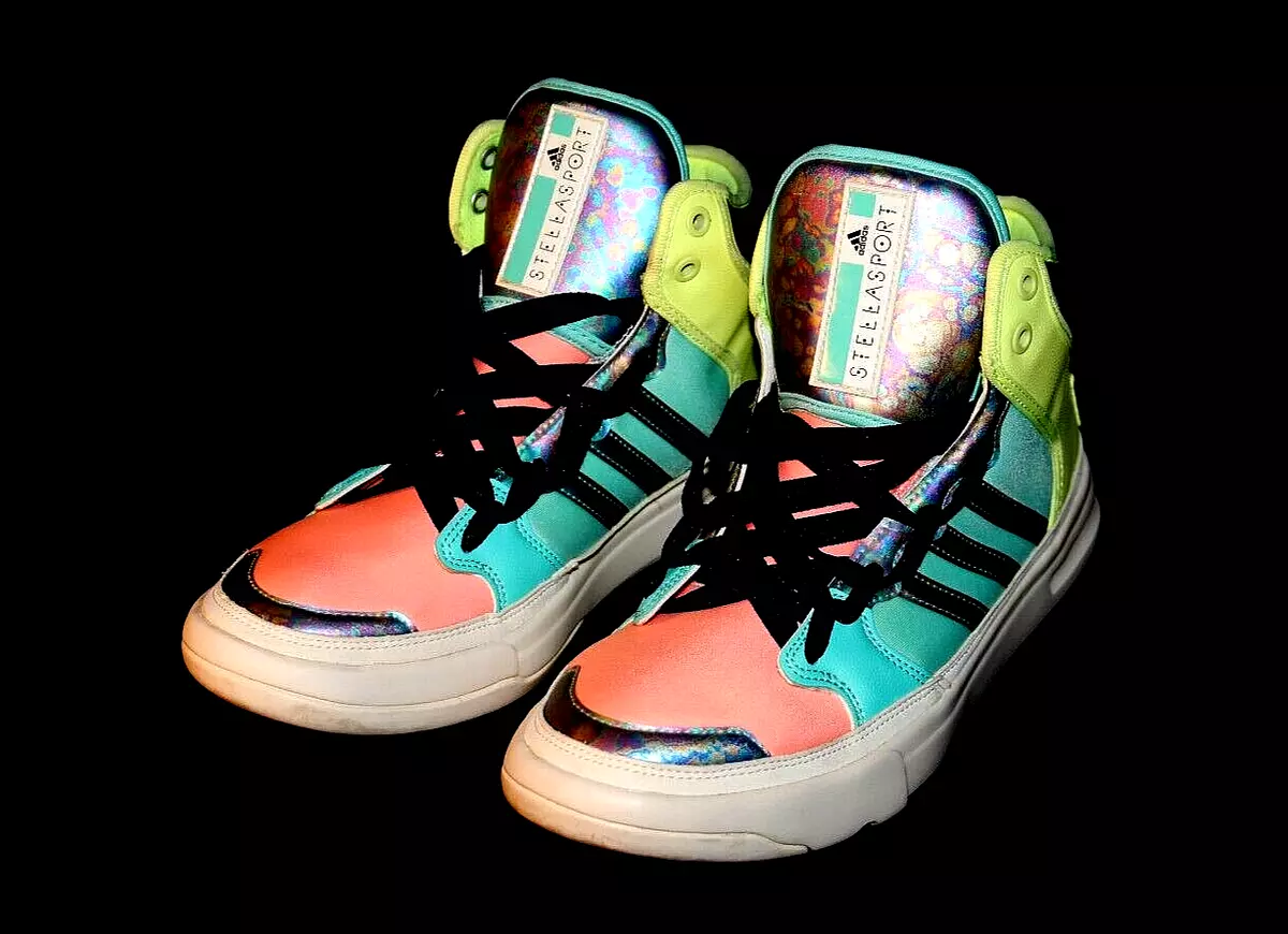 Adidas by Stella McCartney Block StellaSport High Top Sneakers sz | eBay