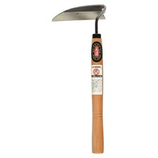 Japanese Weeding Sickle Very Sharp Edge Quick Work Full Size