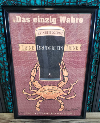 Ramon Matheu 2011 Octoberfest Signed Number 84/100 Print Graphic Art Maryland
