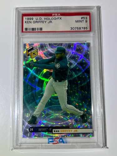 1999 UD Upper Deck HoloGrFX 53 - KEN GRIFFEY JR Mint PSA 9 - Low pop