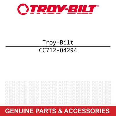Troy-Bilt 712-04294 Nut, M10, Gb/t6172.2 TBR18 TBR16 TB18R TB16R